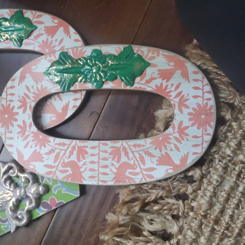 Large 10-12 inch decorative letters all new . Leftover from  a project 3… - Picture 2 of 7